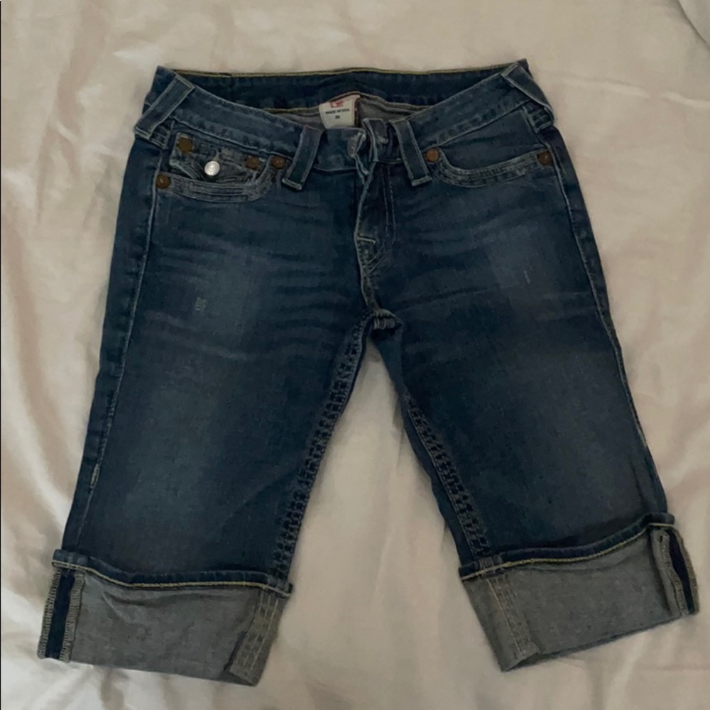 True religion Bermuda shorts